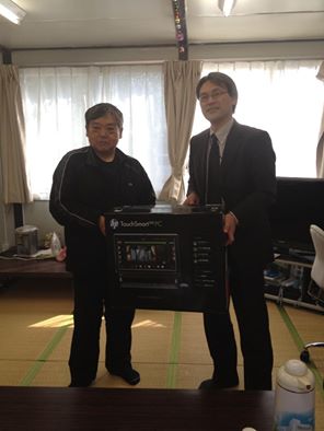 仙台市、六丁の目の仮設住宅にPCを寄贈しました。（ITで、日本を元気に）